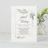 Grootouders, grootmoeder, grootbaby-Baby shower Kaart (Staand voorkant)