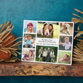 Grootouders houden van je 8 Foto Collage Fotoplaat (Zijkant)