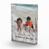 Grootouders houden van kleinkinderen Aangepast fot Fotoblokken (Rechts)