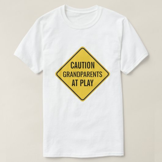 Grootouders in Play Funny T-shirt (Design voorkant)