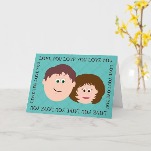 Grootouders Kaart (Gele Bloem)