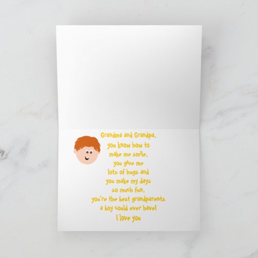 Grootouders Kaart (Binnen)