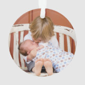 Grootouders kerstcadeau eerste grootmoeder ornament (achterkant)