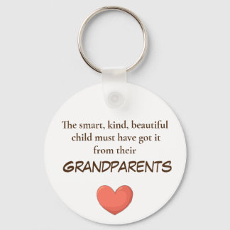 Grootouders kinder sleutelhangers