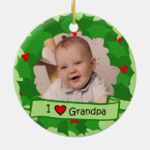 Grootouders krans keramisch ornament (Achterkant)