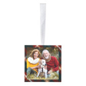 Grootouders Land Tartan Pset 4 Foto Decoratie (Rechts)