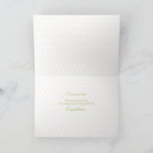 Grootouders Lief Baby Gefeliciteerd, Beren, PE Kaart (Binnen)