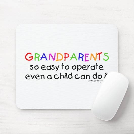 Grootouders Love Muismat (Met muis)
