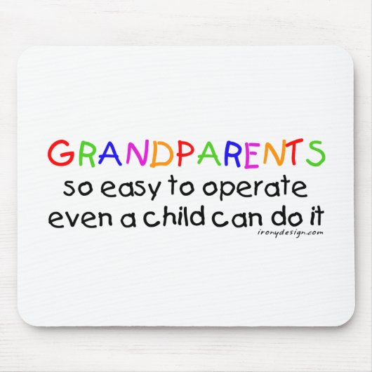 Grootouders Love Muismat (Voorkant)