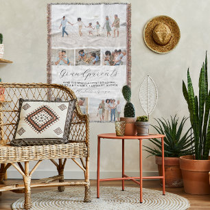 Grootouders maken de wereld 6 Foto Deken