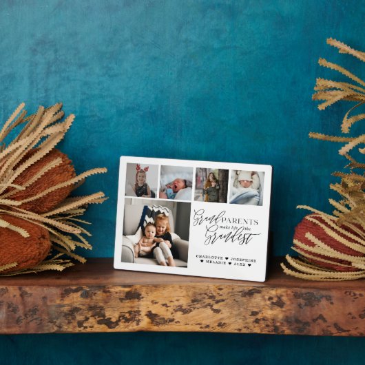 Grootouders maken van het leven de kleinste fotoco fotoplaat (Zijkant)