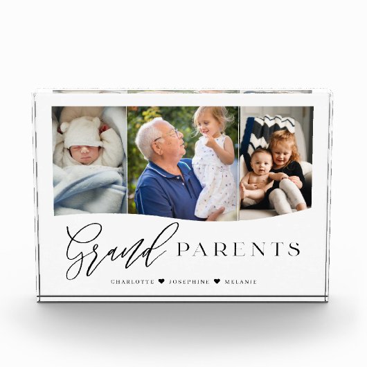 Grootouders Manuscript Grootkinderen Fototoetsenbo Fotoblokken (Voorkant)