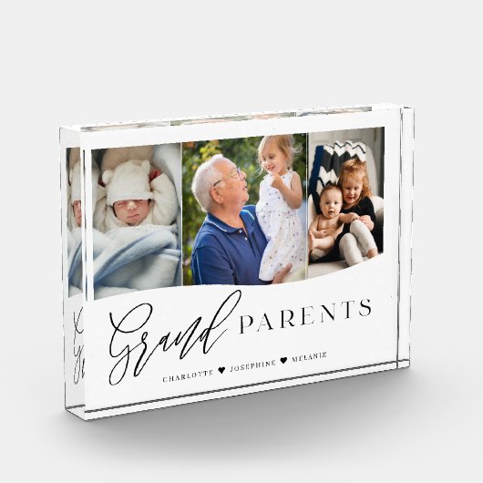 Grootouders Manuscript Grootkinderen Fototoetsenbo Fotoblokken (Links)