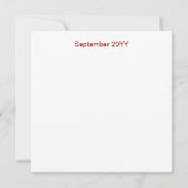 Grootouders met de allerbeste fotokaart Dag Kaart (Achterkant)