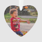 Grootouders met de allerbeste grootmoeder ooit Mer Ornament (achterkant)