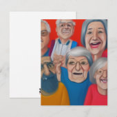 Grootouders Notitiekaartje (Voorkant / Achterkant)