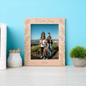 Grootouders of gemengde gezinnen adoptie familie gegraveerde lijstjes