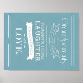 Grootouders Poster Stijlprijsopgave (Voorkant)