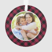 Grootouders Pset Holiday Foto met twee zijden Ornament (achterkant)