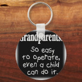 Grootouders Sleutelhanger (Voorkant)