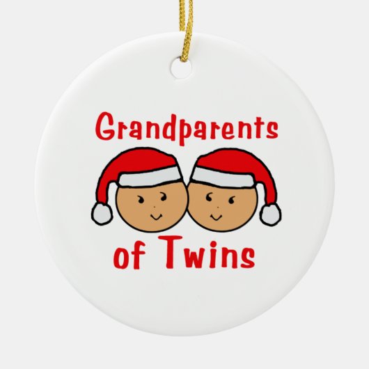 Grootouders van Twins Ornament (Voorkant)