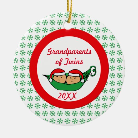 Grootouders van Twins Ornament (Voorkant)