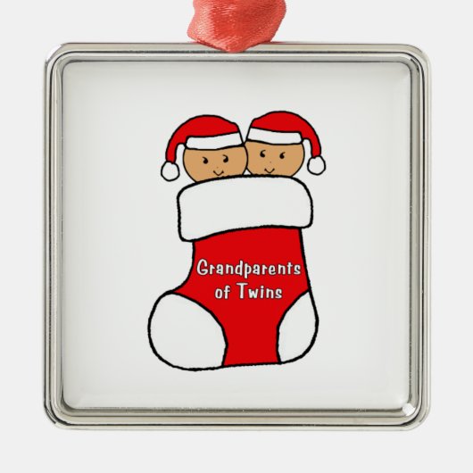 Grootouders van Twins Ornament (Voorkant)