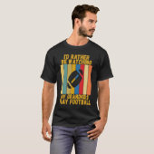 grootouders volgen kleinkinderen Footba T-shirt (Voorkant volledig)