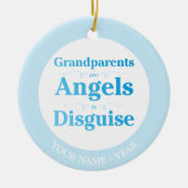 Grootouders zijn Angels in Disguise Keramisch Ornament (Voorkant)