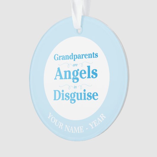 Grootouders zijn Angels in Disguise Ornament (voorkant)