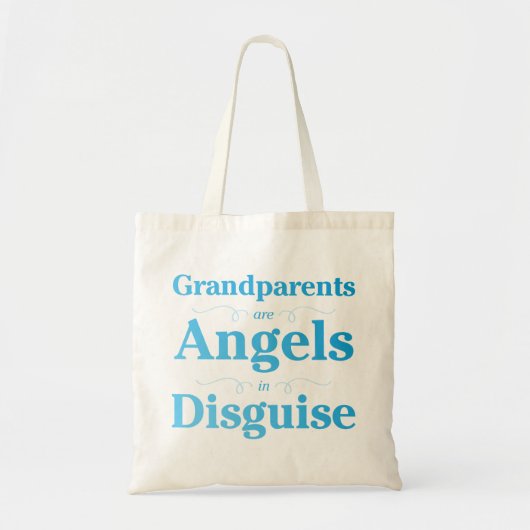 Grootouders zijn Angels in Disguise Tote Bag (Voorkant)