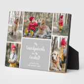 Grootouders zijn de grootste fotocollage fotoplaat (Zijkant)