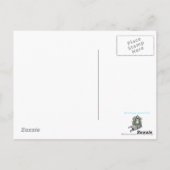 Grootouders zijn de voetsporen van de toekomstige  briefkaart (Achterkant)