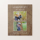 "Grootouders zijn Geweldige" Aangepaste puzzel (Verticaal)