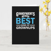 Grootouders zijn het beste soort volwassenen kaart (Gele Bloem)