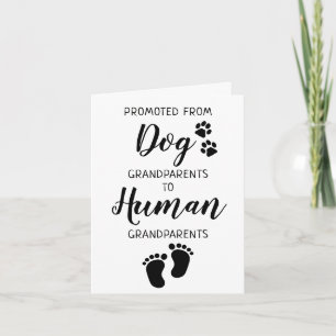 Grootouders Zwangerschapskaart Baby Notitiekaartje