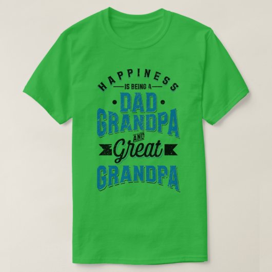 Grootpa-cadeau T-shirt (Design voorkant)