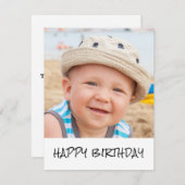 Grootpa Foto Birthday (Voorkant / Achterkant)