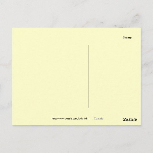 Grootpa Grandma & me Briefkaart (Achterkant)