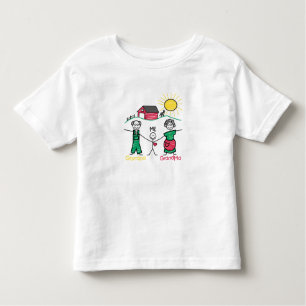 Grootpa Grandma & me Kinder Shirts