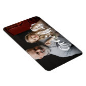 Grootpa Love Script Personalized Gift Photo Magneet (Rechterzijde)