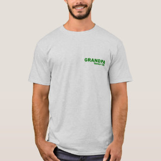 Grootpa versie 1.0 t-shirt