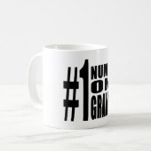Grootpas Birthdays en kerstnummer één opa Koffiemok (Voorkant links)