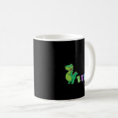 Grootpasaurus en Kinder persoonlijke Koffiemok (Voorkant rechts)