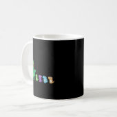 Grootpasaurus en Kinder persoonlijke Koffiemok (Voorkant links)