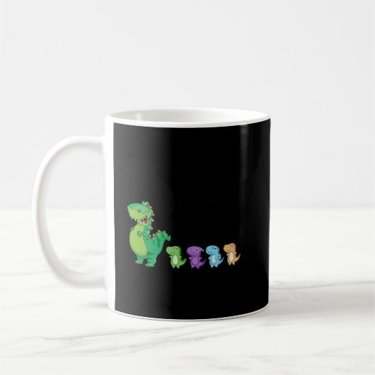 Grootpasaurus en Kinder persoonlijke Koffiemok (Links)