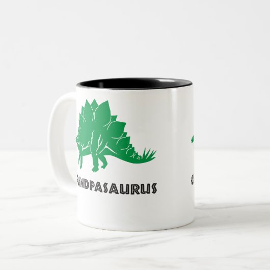 Grootpasaurus Stegosaurus dino mok (Voorkant links)