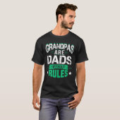 Grootpassen zonder regels Vaderdag-cadeau T-shirt (Voorkant volledig)
