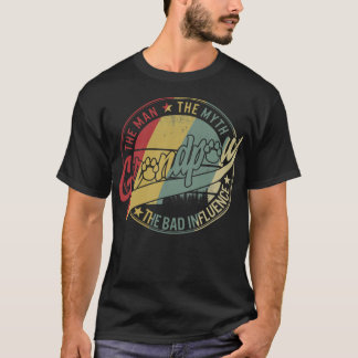 Grootpaw Shirt het Man de Myth Grand Paw het slech