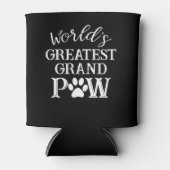 Grootpaw Worlds Greatest Grand Paw Funny Dogs Blikjeskoeler (Voorkant)